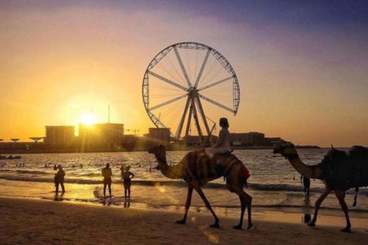 Seaview Beach Hostel Jbr - Walk To Beach - Gym - Pool - Metro Station ดูไบ ภายนอก รูปภาพ